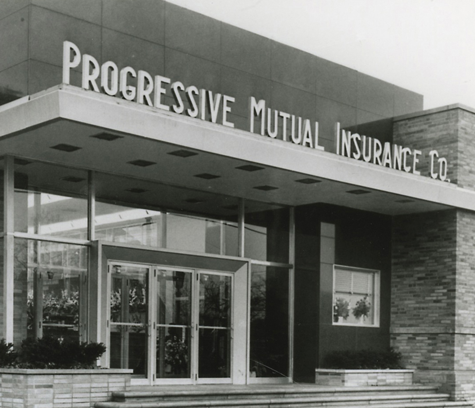 The outside of the Progressive Mutual office building.